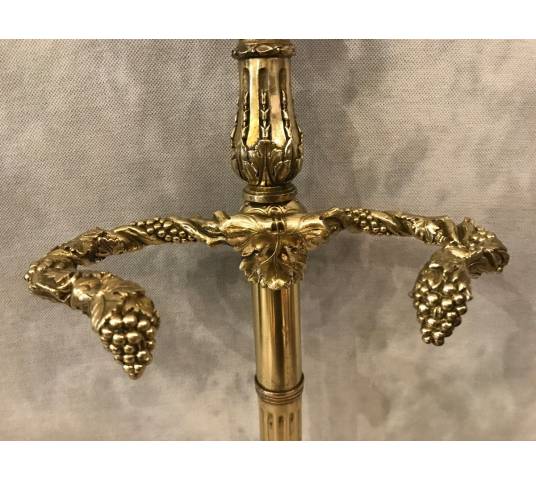 Ravant door umbrellas, chimney servant alone in vintage brass 19 th