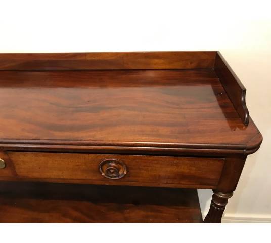 Desserte, console en acajou d'époque 19 ème Louis Philippe