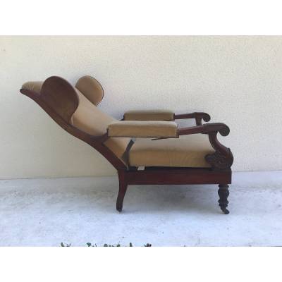 Ear-to-Ear Armchair 19 th Restoration