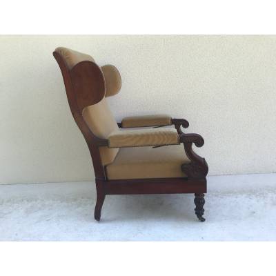 Ear-to-Ear Armchair 19 th Restoration