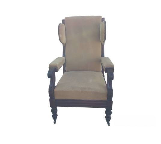 Ear-to-Ear Armchair 19 th Restoration