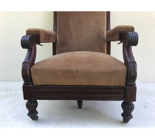 Freelchair flying mahogany 19 th model with reclining file