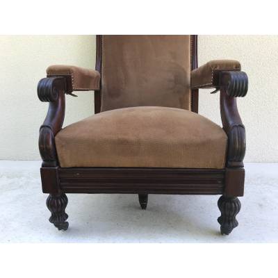 Freelchair flying mahogany 19 th model with reclining file