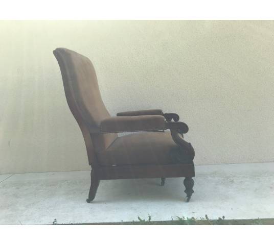 Freelchair flying mahogany 19 th model with reclining file