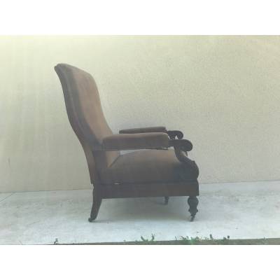 Freelchair flying mahogany 19 th model with reclining file