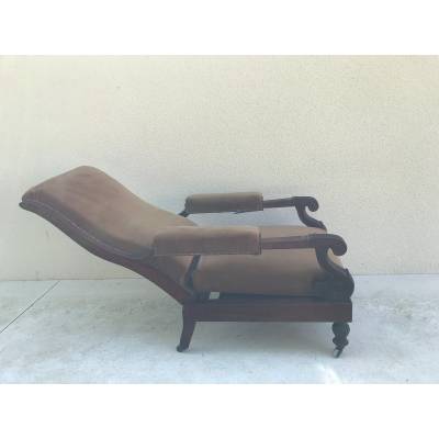 Freelchair flying mahogany 19 th model with reclining file