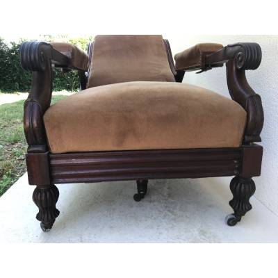 Freelchair flying mahogany 19 th model with reclining file