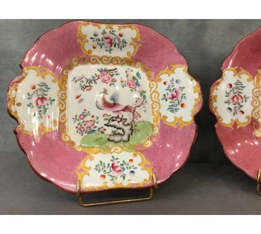 Pair of vintage Minton porcelain 19 th