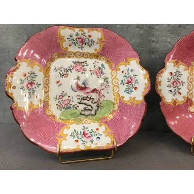 Pair of vintage Minton porcelain 19 th