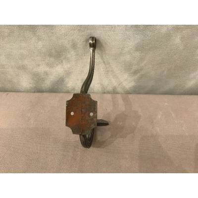 Coat rack coat hook in cast iron from the 19th century