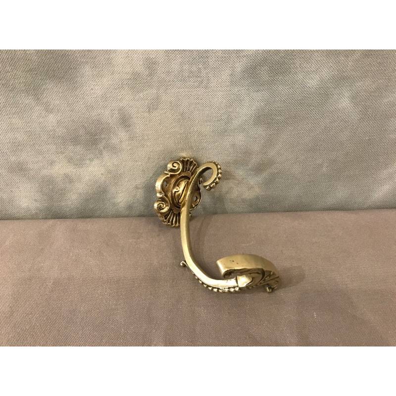 Crochet, porte manteaux en bronze d'époque 19 ème