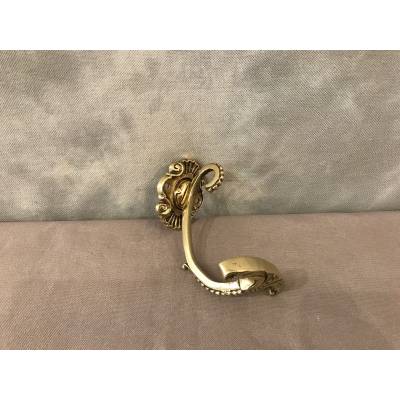 Hook, bronze coat rack from the 19th century