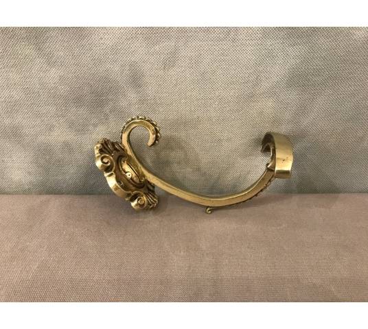 Hook, bronze coat rack from the 19th century