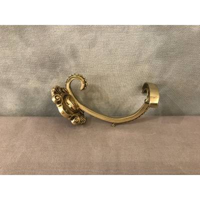 Hook, bronze coat rack from the 19th century