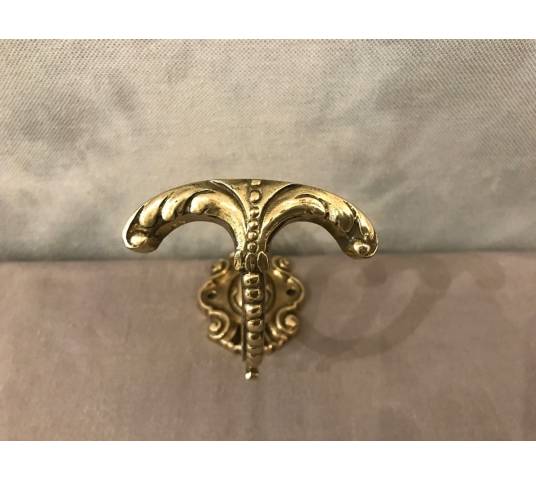 Hook, bronze coat rack from the 19th century