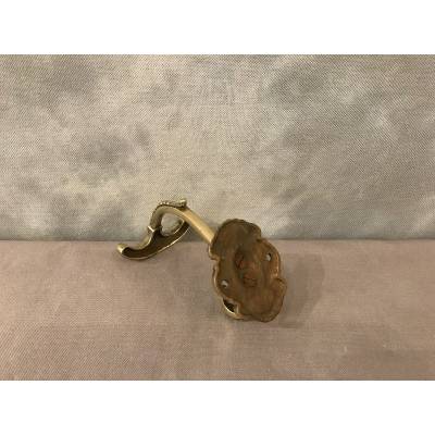 Hook, bronze coat rack from the 19th century