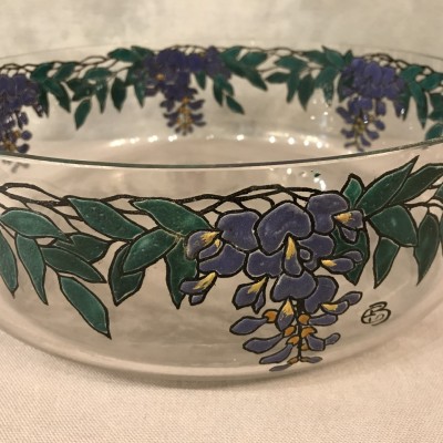 Glass Cup of Glucins, circa 1930