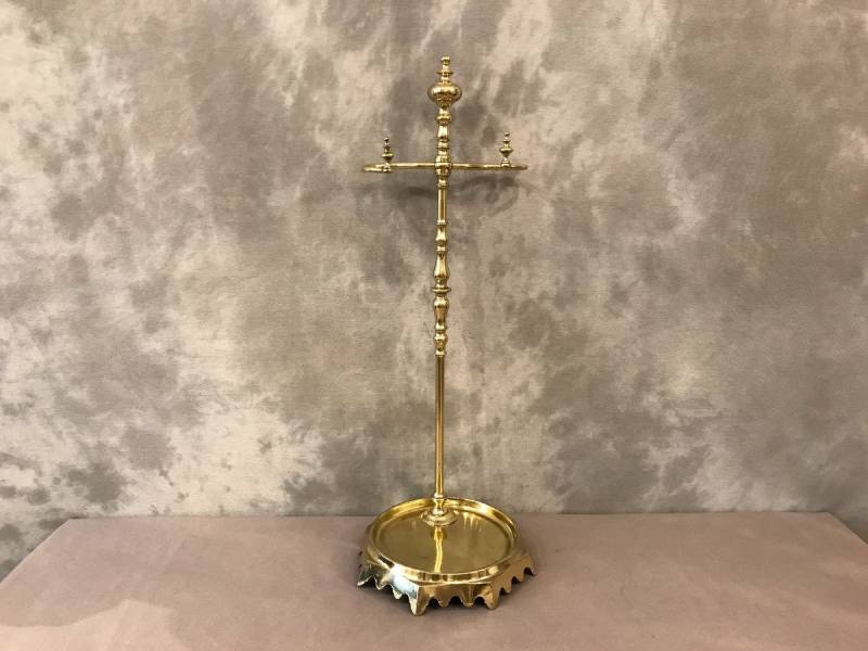 Antique brass mantelpiece - ( 19th century )