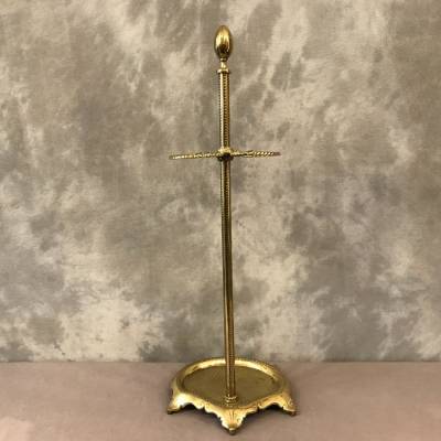 Antique brass mantelpiece 19th-century.