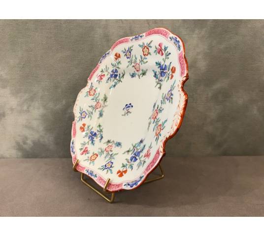 Beau plat à gâteaux  en porcelaine de Minton d'époque 19 ème