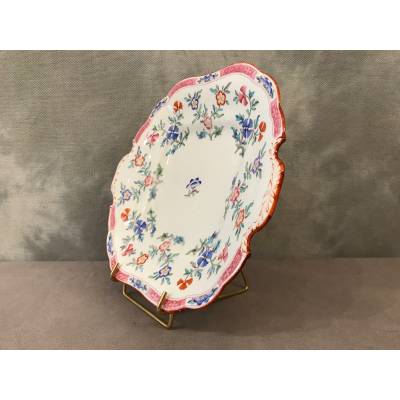 Beau plat à gâteaux  en porcelaine de Minton d'époque 19 ème