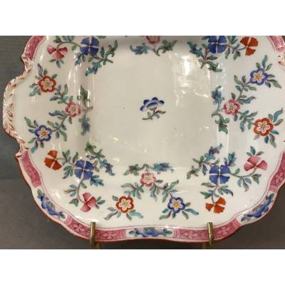 Beau plat à gâteaux  en porcelaine de Minton d'époque 19 ème