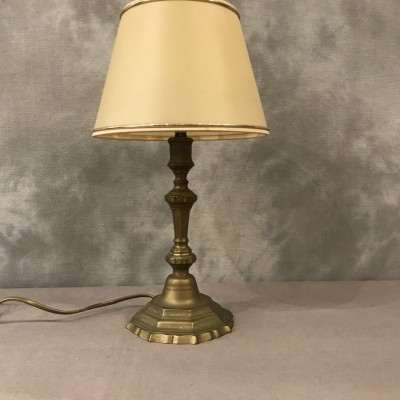 Period brass lamp 19 th