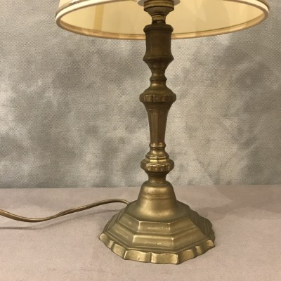 Period brass lamp 19 th