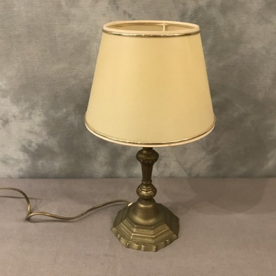 Period brass lamp 19 th